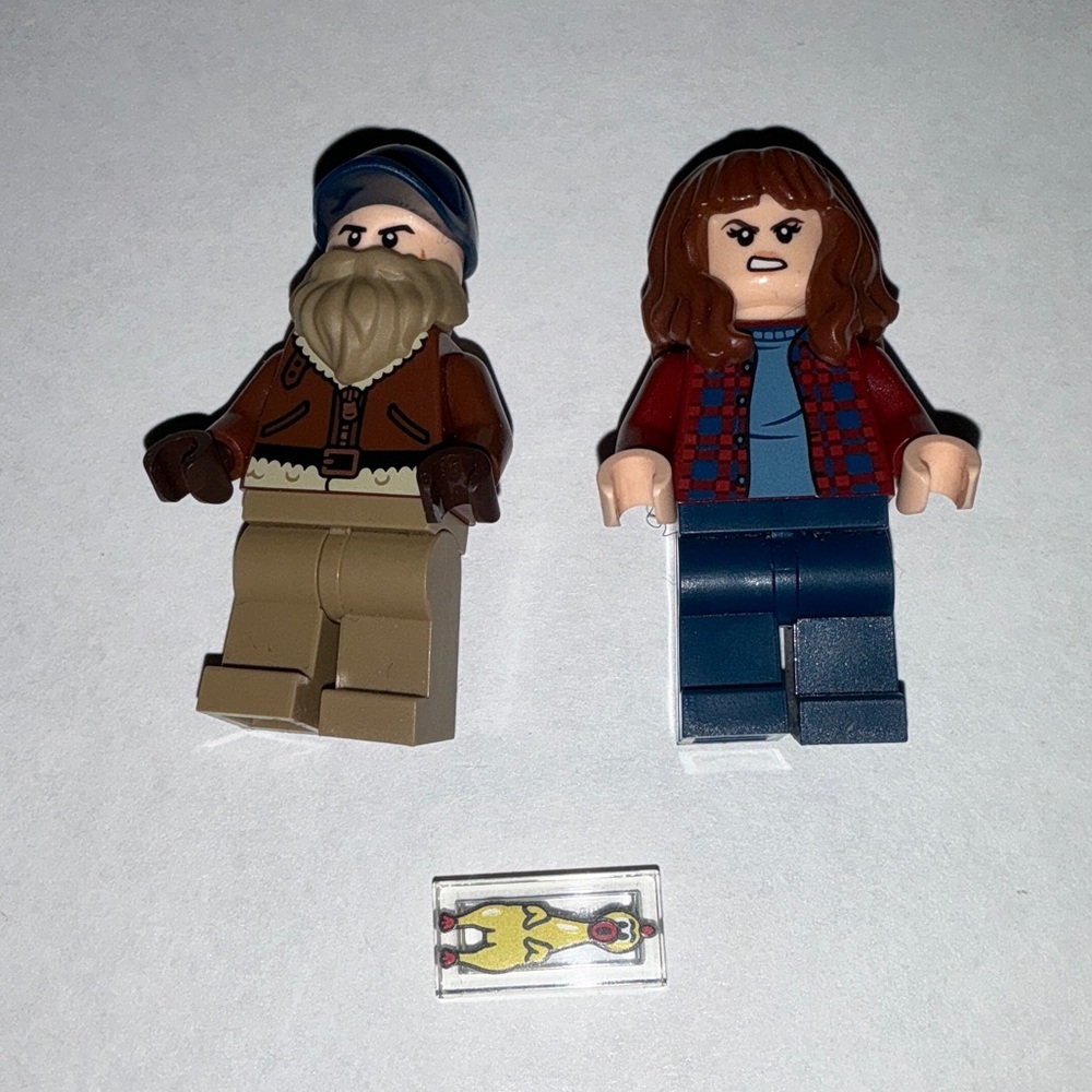 Hopper y Joyce Byers